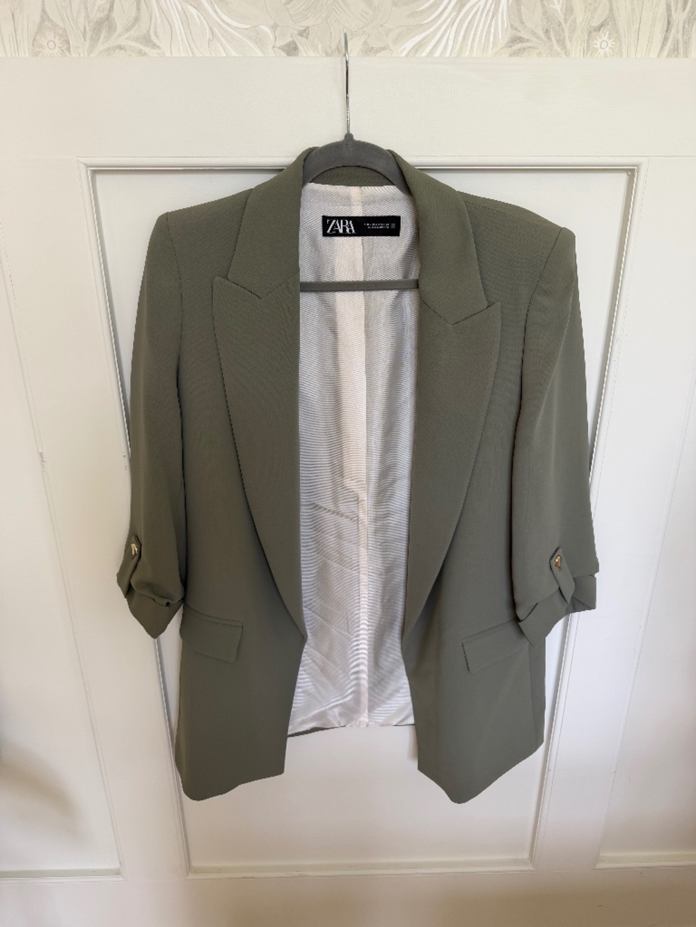 Zara green blazer